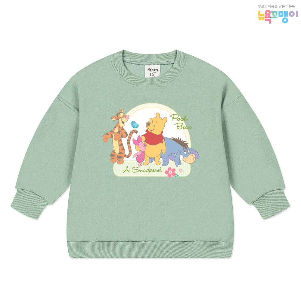 뉴욕꼬맹이 디즈니 맨투맨(오버핏) 티셔츠 G210 - 아동 주니어 오버핏맨투맨