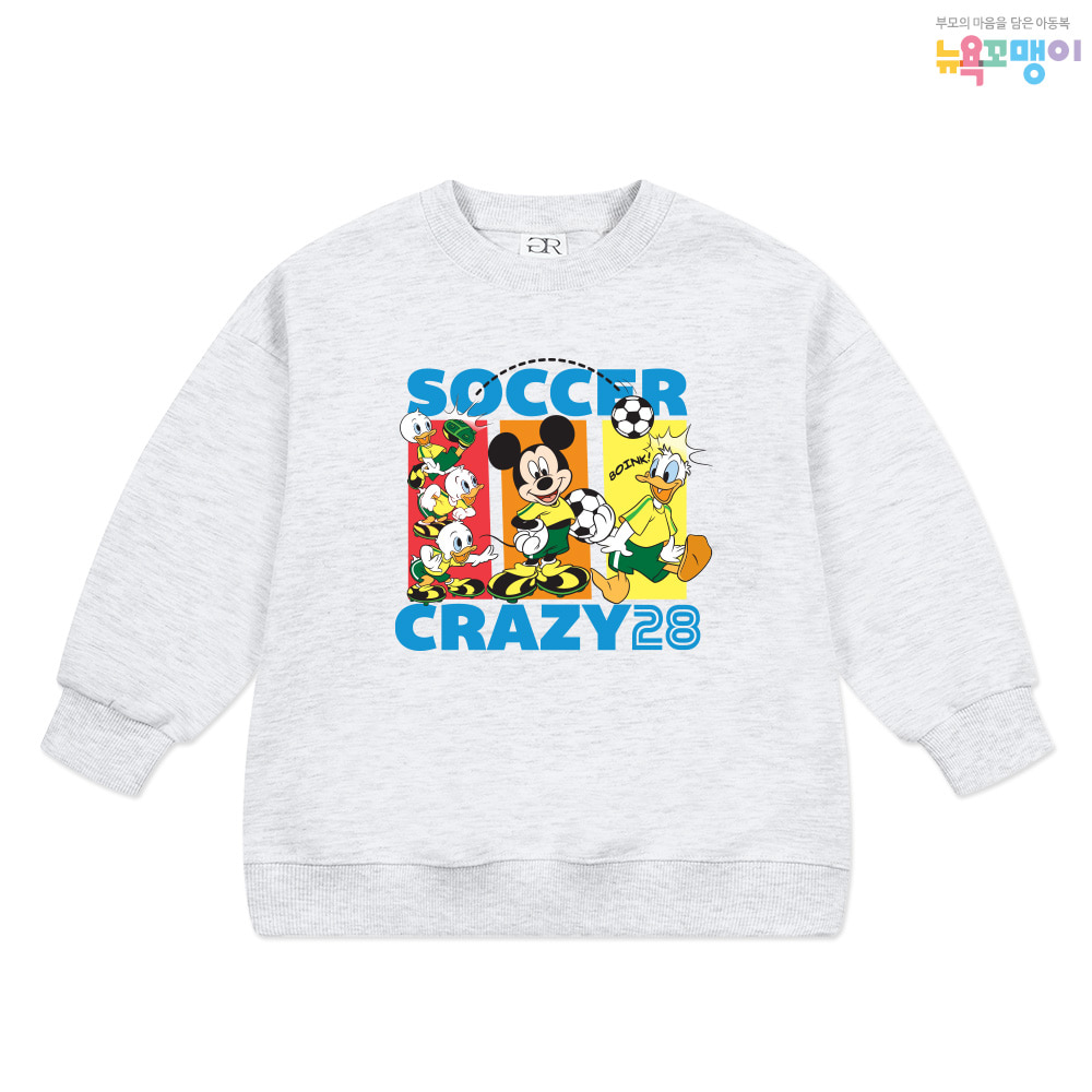 뉴욕꼬맹이 디즈니 맨투맨(오버핏) 티셔츠 G242 - 아동 주니어 오버핏맨투맨