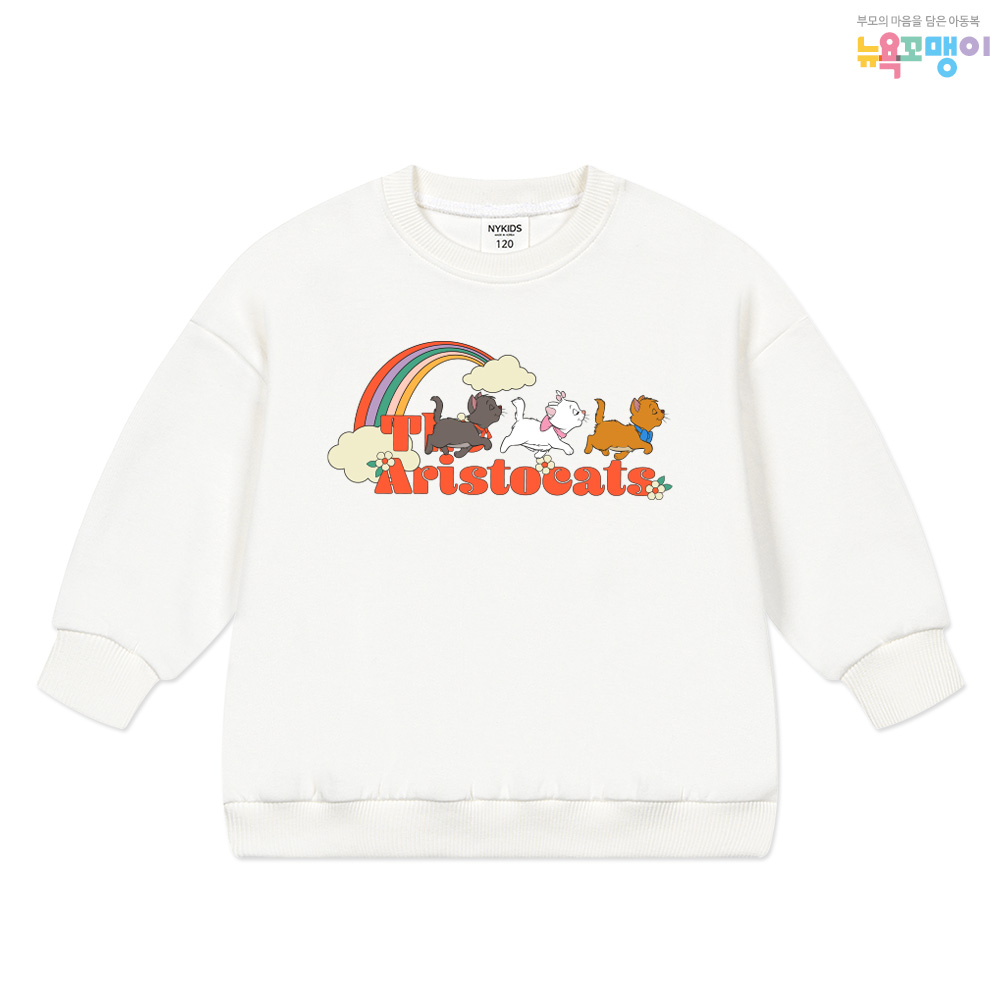 뉴욕꼬맹이 디즈니 맨투맨(오버핏) 티셔츠 G260 - 아동 주니어 오버핏맨투맨