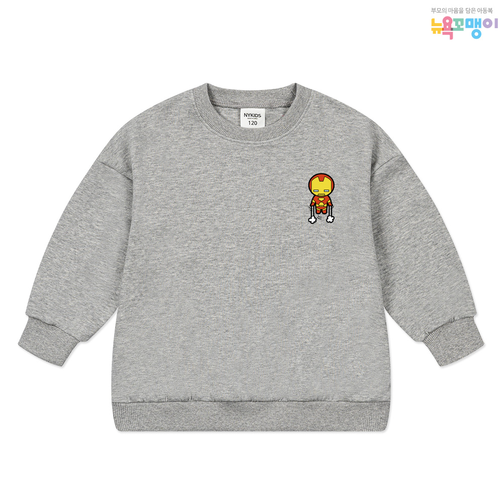 뉴욕꼬맹이 아동 주니어 마블 맨투맨(오버핏) 티셔츠 P106 - 11color